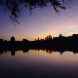 Morgen i Angkor
